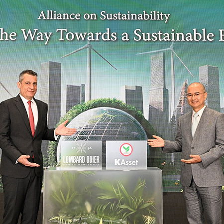 Lombard Odier and Kasikorn Asset Management have entered into an inaugural Alliance on Sustainability. System name Required Shared by all languages
