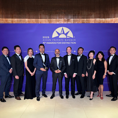 Lombard Odier Asia wins two accolades at the 15th Asian Private Banker Awards for Distinction 2025